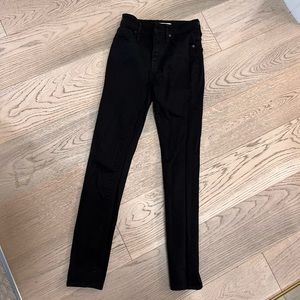 Black Madewell Skinny Jeans